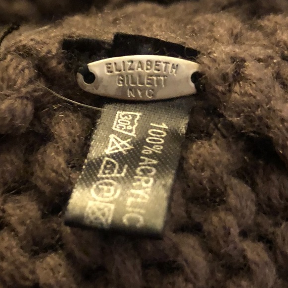 Elizabeth Gillet chunky infinity scarf - Picture 2 of 4